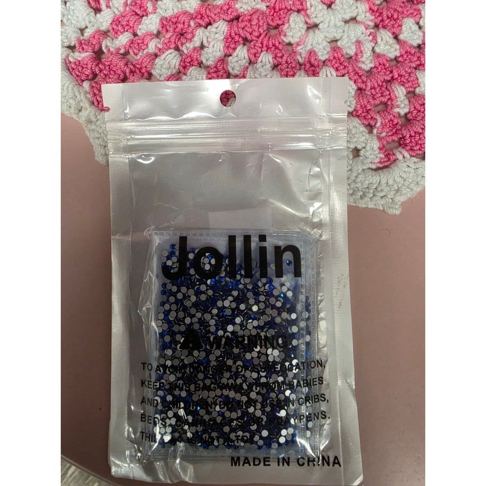 Jollin SS8 Sapphire Blue Glass Rhinestones Non Hotfix 2880 Pcs B08C4TNGZF - Picture 8 of 11